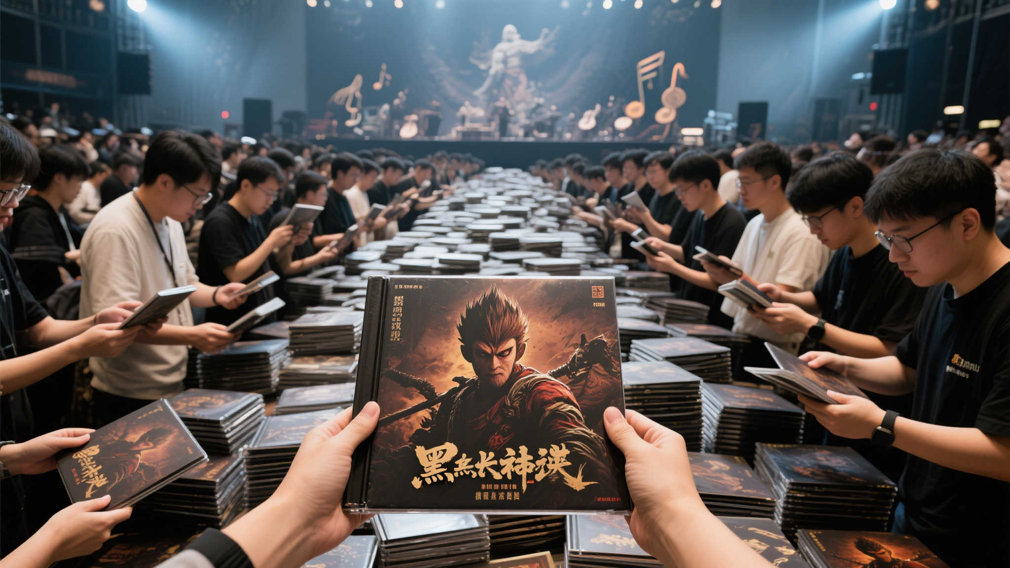 惊叹!《黑神话》音乐专辑“堆积如山”:每位员工都能分到一份